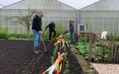 Vliegende start voor voedselbanktuin